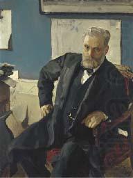 Valentin Serov Portrait of Emanuel Nobel, china oil painting image